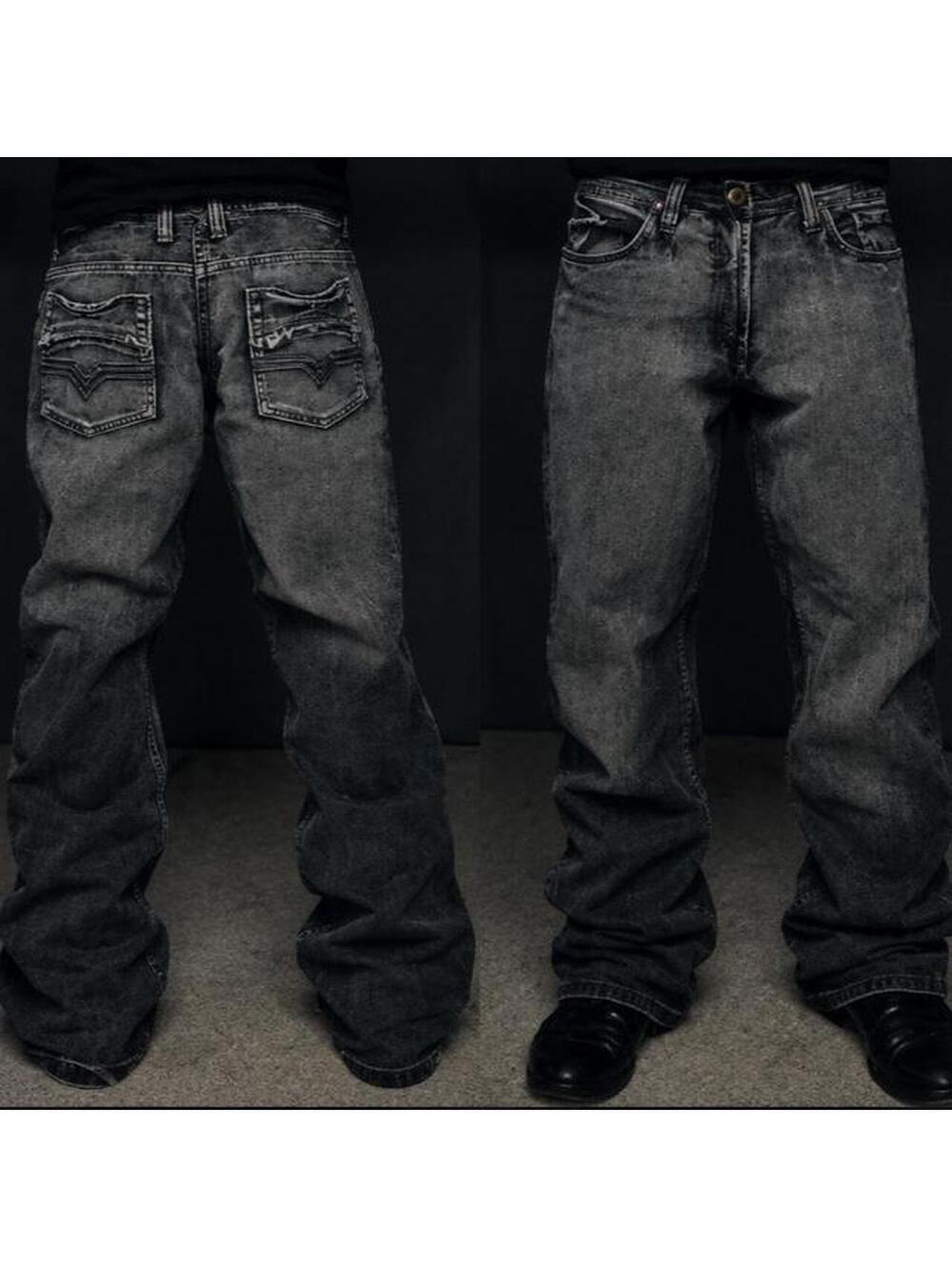 Urban Pipeline Low Rise Bootcut jeans faded black